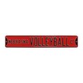 Authentic Street Signs Authentic Street Signs 70116 Nebraska Volleyball Court Street Sign 70116